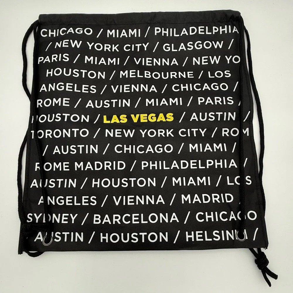 Exclusive JD Sports Las Vegas Draw String Bag‎ EUC
